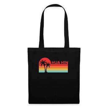 Vintage Holiday Trip Hua Hin Thailand Asia - Tote Bag - black - Front