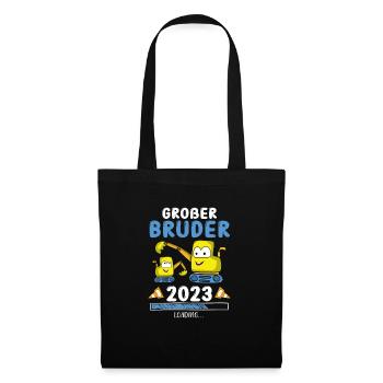 Großer Bruder 2023 - Stoffbeutel - Schwarz - Vorne