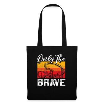 Seulement les braves montagnes russes Buddy - Sac en tissu - noir - Devant