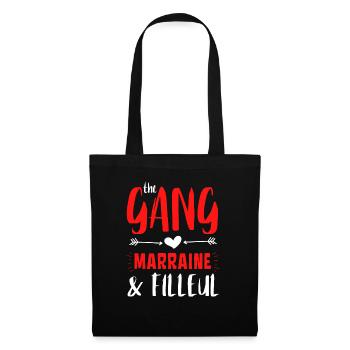 The Gang Marraine et Filleuls - Sac en tissu - noir - Devant