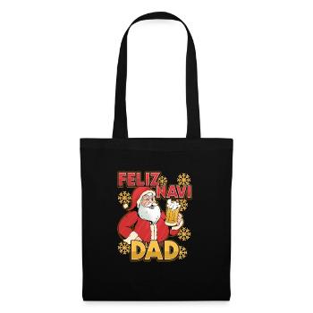 Feliz Navi Dad Xmas Dad Design for Fathers Day in - Tote Bag - black - Front