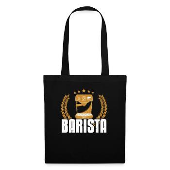 Barista Coffee Machine Breakfast - Tote Bag - black - Front