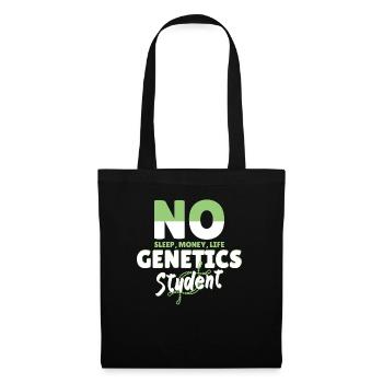 No Sleep Money Life Genetics Student - Tote Bag - black - Front