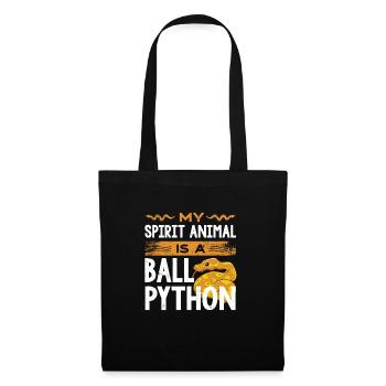 My Spirit Animal Is A Banana Ball Python - Tote Bag - black - Front