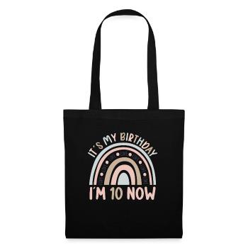 10 years old Rainbow Rainbow 10th birthday - Tote Bag - black - Front