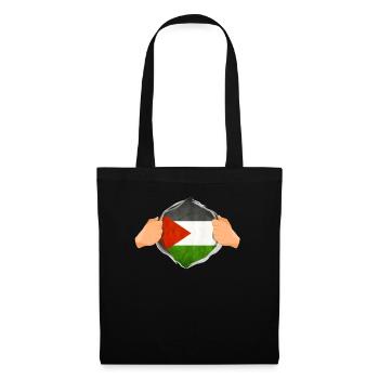 Palestine Super Hero Palestinian Heritage - Tote Bag - black - Front