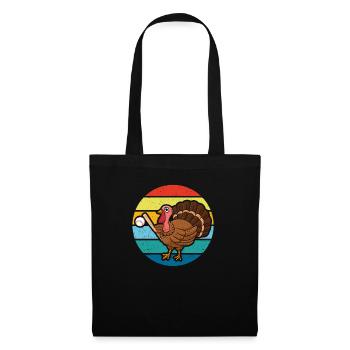 Turkey Day Baseball Thanksgiving Sports Autumn Autumn - Tote Bag - black - Front