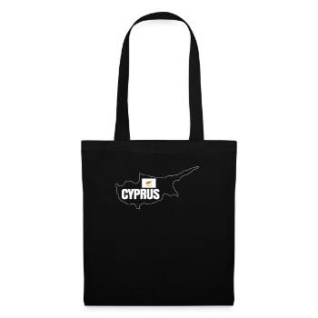 Chypre - Sac en tissu - noir - Devant