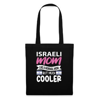 Israël - Sac en tissu - noir - Devant