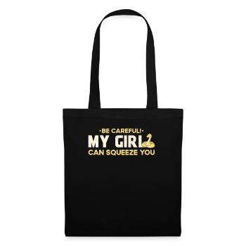 Banana Ball Python Watch Out My Girl Can - Tote Bag - black - Front