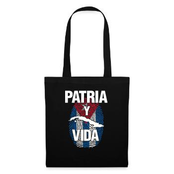 Patria Y Vida Cuba Cuban Freedom Movement - Tote Bag - black - Front