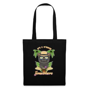 It Is 5 OClock Somewhere Drinking British - Tote Bag - black - Front