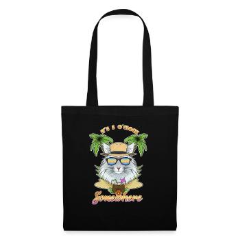 It Is 5 OClock Somewhere Drinking Norwegian - Tote Bag - black - Front