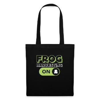 Frog Harvesting Mode On Frogs Catch Frog Hunters - Tote Bag - black - Front