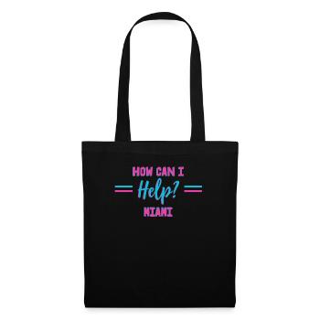 Miami Tech How Can I Help Francis Suarez - Tote Bag - black - Front