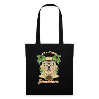 It Is 5 OClock Somewhere Drinking Golden - Tote Bag - black - Front