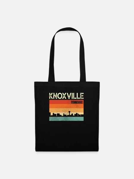 Knoxville Tennessee - Stoffbeutel - Schwarz