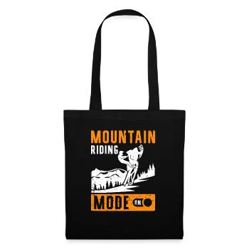 Le conducteur de motoneige dit - Sac en tissu - noir - Devant