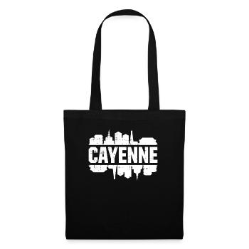 Horizon de Cayenne - Sac en tissu - noir - Devant