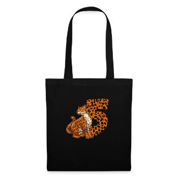 5 years old boy birthday Jaguar - Tote Bag - black - Front
