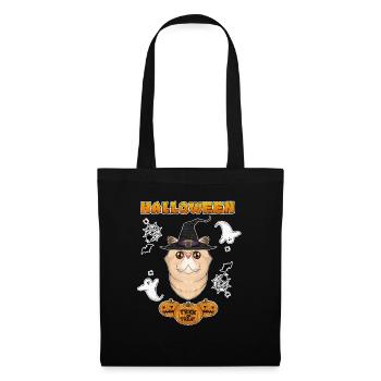 Exotique Shorthair Cat Lover I Happy Halloween - Sac en tissu - noir - Devant