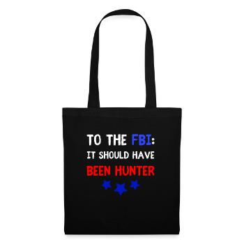 to the fbi it should have been hunter, abolish the - Sac en tissu - noir - Devant