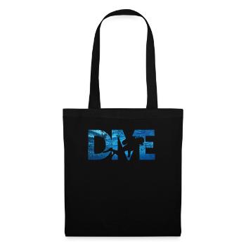 Apnea Diver Freediver Scuba Diver - Tote Bag - black - Front