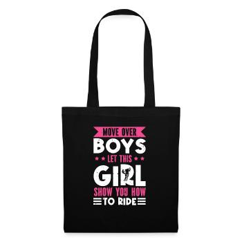 À l’écart Garçons La fille vous montre comment il - Sac en tissu - noir - Devant