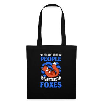 Fox Gift Red Fox - Tote Bag - black - Front