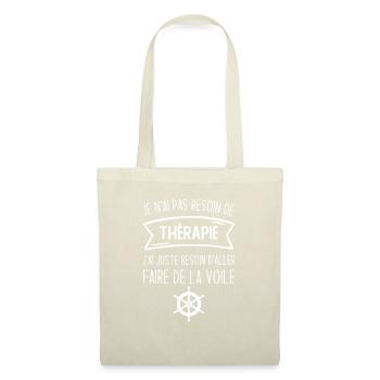 J'ai juste besoin d'aller faire de la voile - Sac en tissu - nature - Devant
