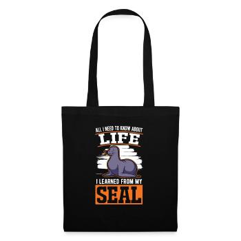 Seal Gift Seal Sea Lion - Tote Bag - black - Front