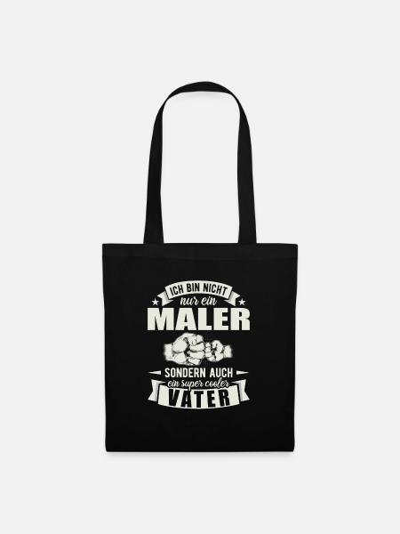 Maler - Stoffbeutel - Schwarz