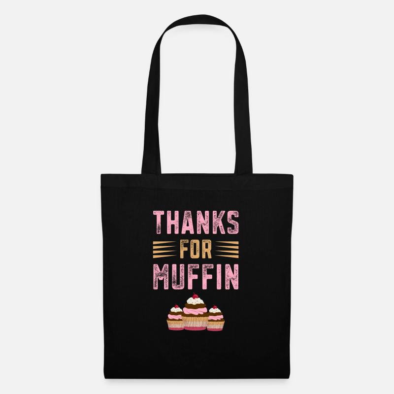 Kuchen Backen Bäcker Konditor - Stoffbeutel - Schwarz