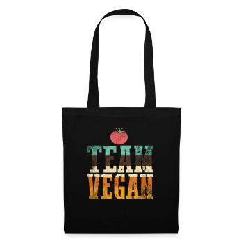 Vegan Food Vegans - Tote Bag - black - Front