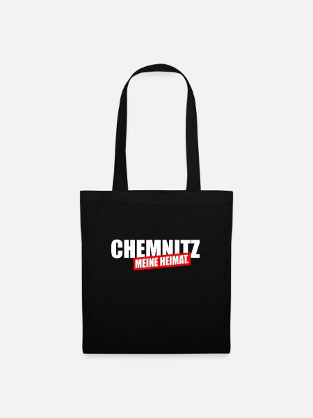 Chemnitz meine Heimat - Stoffbeutel - Schwarz