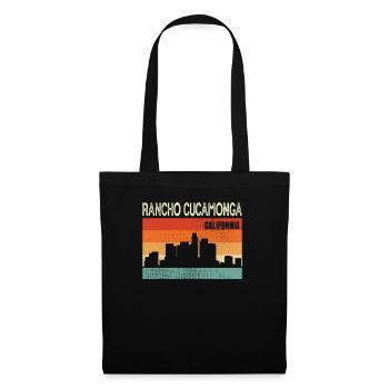 Rancho Cucamonga - Stoffbeutel - Schwarz - Vorne