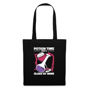 Aqua Tofana Wine Drinking Murder Mystery Wine - Tote Bag - black - Front