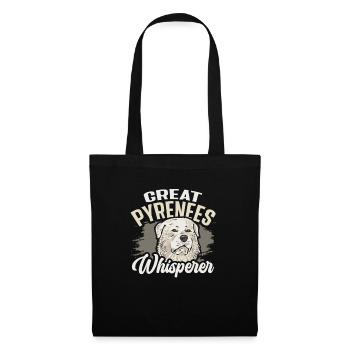 Great Pyrenees Dog Whisperer - Tote Bag - black - Front