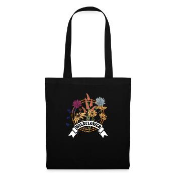 Beautiful Wildflowers Wild Flowers Bouquet Flower - Tote Bag - black - Front