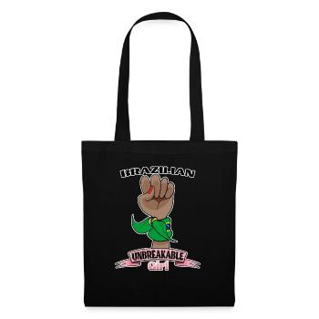 Fille brésilienne incassable I Héritage brésilien - Sac en tissu - noir - Devant