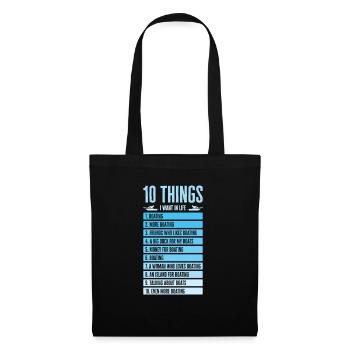 Boating Captain Boat Owner Sailing Boat Adventure - Tote Bag - black - Front