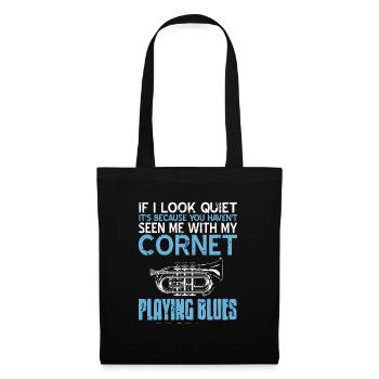 You Haven't Seen Me With My Cornet Playing Blues - Tote Bag - black - Front