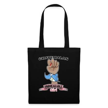 Guatemalan Girl Unbreakable I Heritage Guatemala - Tote Bag - black - Front