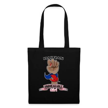 Haitian Girl Unbreakable I Haitian Heritage I - Tote Bag - black - Front