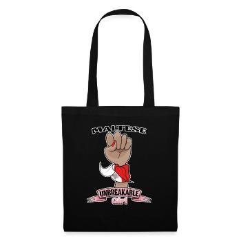 Fille maltaise incassable I Héritage maltais I - Sac en tissu - noir - Devant