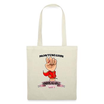Montenegrin Girl Unbreakable I Heritage - Tote Bag - nature - Front