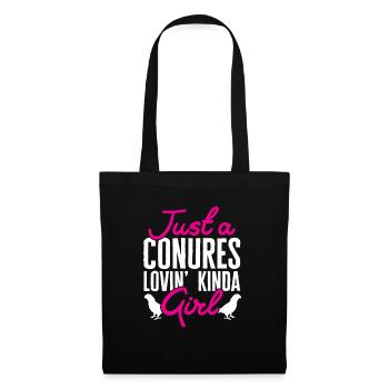 Molinasittich Parrot Bird Sun Parakeet - Tote Bag - black - Front
