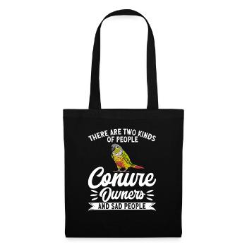 Molinasittich Parrot Bird Sun Parakeet - Tote Bag - black - Front