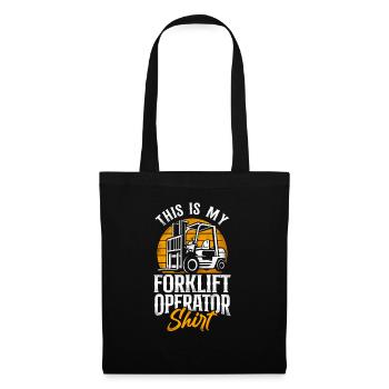 Certified Forklift Truck Operator - Tote Bag - black - Front