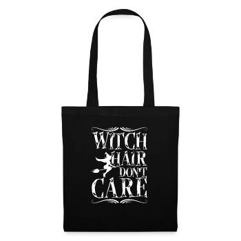 Witch hair don't care halloween - Tote Bag - black - Front